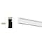 Ekena Millwork WM176 - 1 5/8"H x 5/8"P x 96"L Brick Mould, PVC WM176X96SWPV - alternate 4